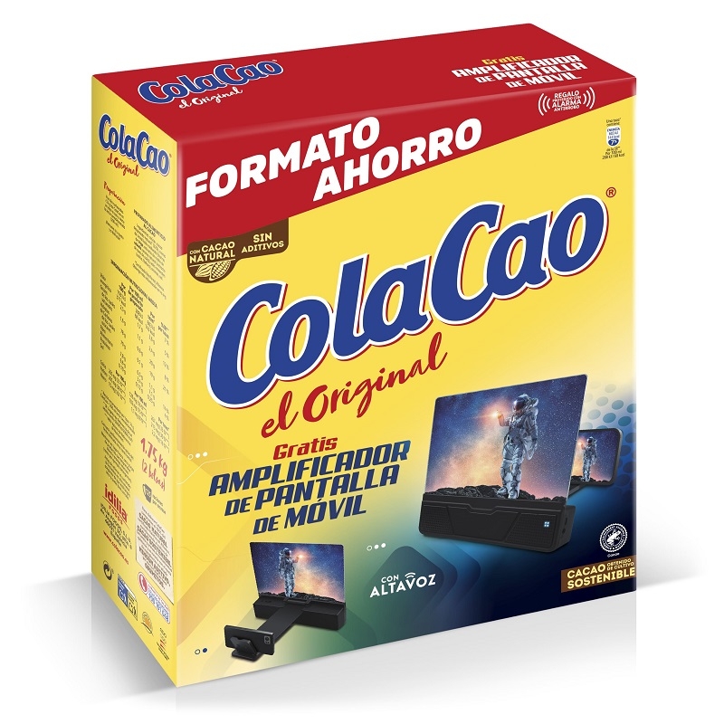 COLA CAO Original Cacao soluble (caja 50 bolsas) - Chocolate y