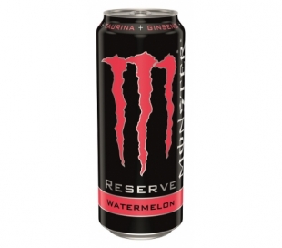 BEBIDA ENERGETICA WATERMELON MONSTER RESERVE 500 ML. LATA