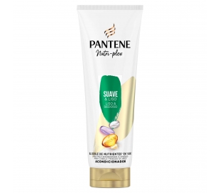 ACONDICIONADOR SUAVE Y LISO PANTENE NUTRI-PLEX 325 ML.