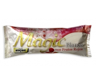 HELADO MAGIC BOMBON BLANCO C/F.ROJOS ALACANT 92 GR.