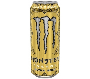 BEBIDA ENERGETICA ULTRA GOLD MONSTER LT 500 ML.