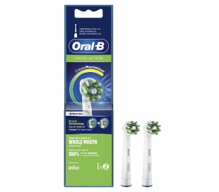 RECAMBIO CEPILLO DENTAL CROSS ACTION ORAL B 2 UN.