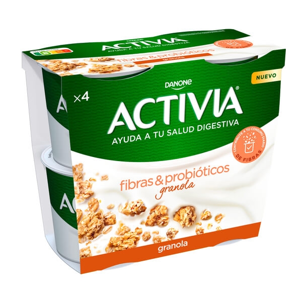 Activia Variety Pack Yogur, 4 onzas -- 24 por caja.