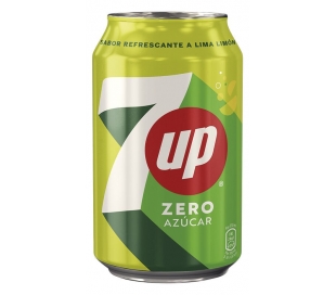 REFRESCO LIMA-LIMON ZERO SEVEN-UP 330 ML.