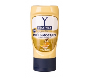 SALSA MIEL Y MOSTAZA YBARRA 250 ML.