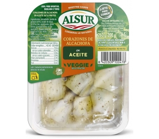 ALCACHOFA EN ACEITE ALSUR 200 GR.