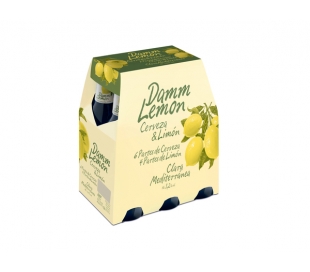 CERVEZA LIMON DAMM BOT.6X25 CL.