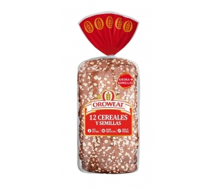 PAN MOLDE 12 CEREALES Y SEMILLAS OROWEAT 550 GR.