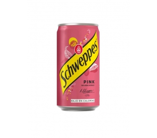 TONICA PINK, LATA SCHWEPPES 250 ML.