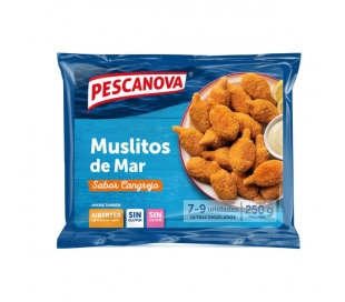 MUSLITOS MAR SABOR CANGREJO PESCANOVA 250 GR.