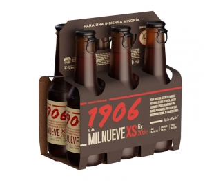 CERVEZA ESPECIAL MIL NUEVE XS 1906 PACK 6X20 CL.BOTELLA