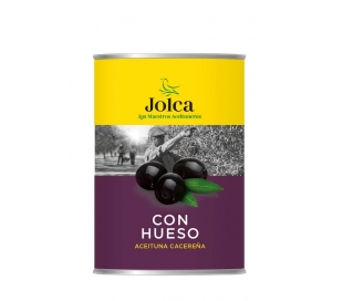 ACEITUNA NEGRA CACEREÑA JOLCA 4,2 KG.LATA