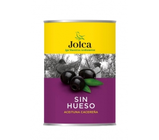 ACEITUNA NEGRA CACEREÑA JOLCA 4,2 KG.LATA