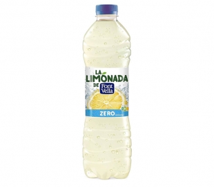 AGUA MINERAL NATURAL ZUMO LIMÓN FONT-VELLA 1,25 L.