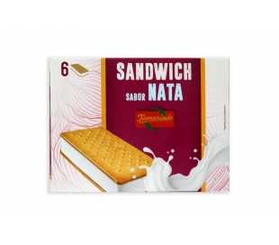 HELADO SANDWICH NATA TAMARINDO PACK 6X100 ML.