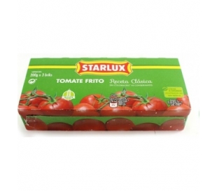 TOMATE FRITO BRIK STARLUX PACK 3X200 GRS.