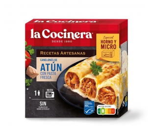 CANELONES ATUN LA COCINERA 280 GR.