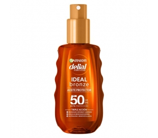 ACEITE PROTECTOR FP50 IDEAL BRONZE DELIAL 150 ML.