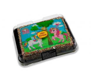 TARTA INFANTIL UNICORNIO REINA 700 GR.