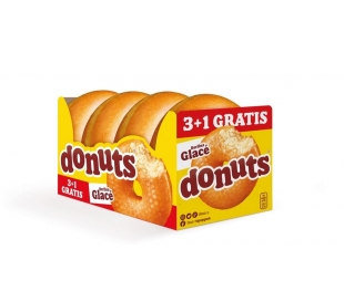 BOLERIA GLACE DONUTS 240GR.3+1GRATIS