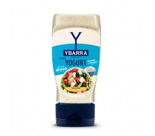 SALSA YOGURT AL ESTILO GRIEGO YBARRA 250 ML.