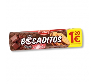 GALLETAS BOCADITOS CHOCO CUETARA 150 GR.