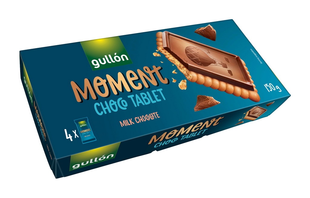 Galletas Choco Tablet Sin Azúcar de Gullón 150 gr