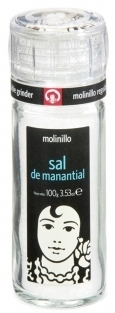 Molinillo Sal de Roca de Sicilia, 90 gr 