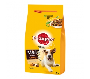 COMIDA PERRO CON POLLO Y VERDURAS PEDIGREE 1,40 KG.