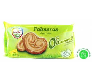 PALMERAS SIN AZUCAR AÑADIDO CODAN 112 GRS.