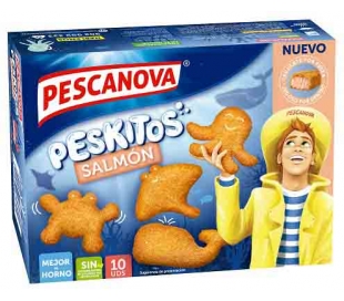 PESKITOS DE SALMON PESCANOVA 300 GRS.