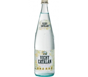 AGUA MINERAL NATURAL VICHY CATALAN 1 L.BOTELLA VIDRIO