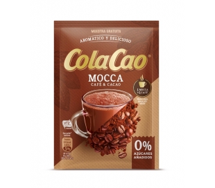 CACAO SOLUBLE MOCCA, 0% AZUCARES AÑADIDOS COLA CAO 270 GRS.