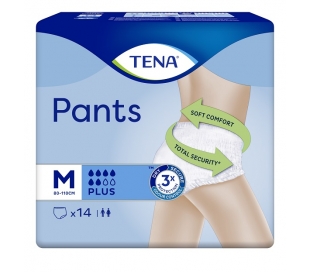 TENA PANTS MEDIUM 14 U.