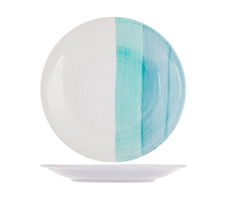 plato-31-cm-ceramica-bicolor-azul-venus-1-un-ref-16338