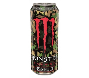 BEBIDA ENERGETICA ASSAULT MONSTER 500 ML.