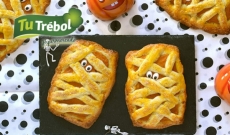 Galletas momia de calabaza